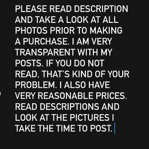 Read Product Descriptions, Additional Pics are there for a reason!